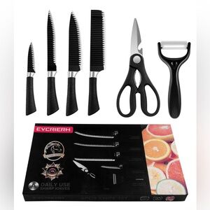 Kunzhisheng 6 Piece Kitchen Knife Set